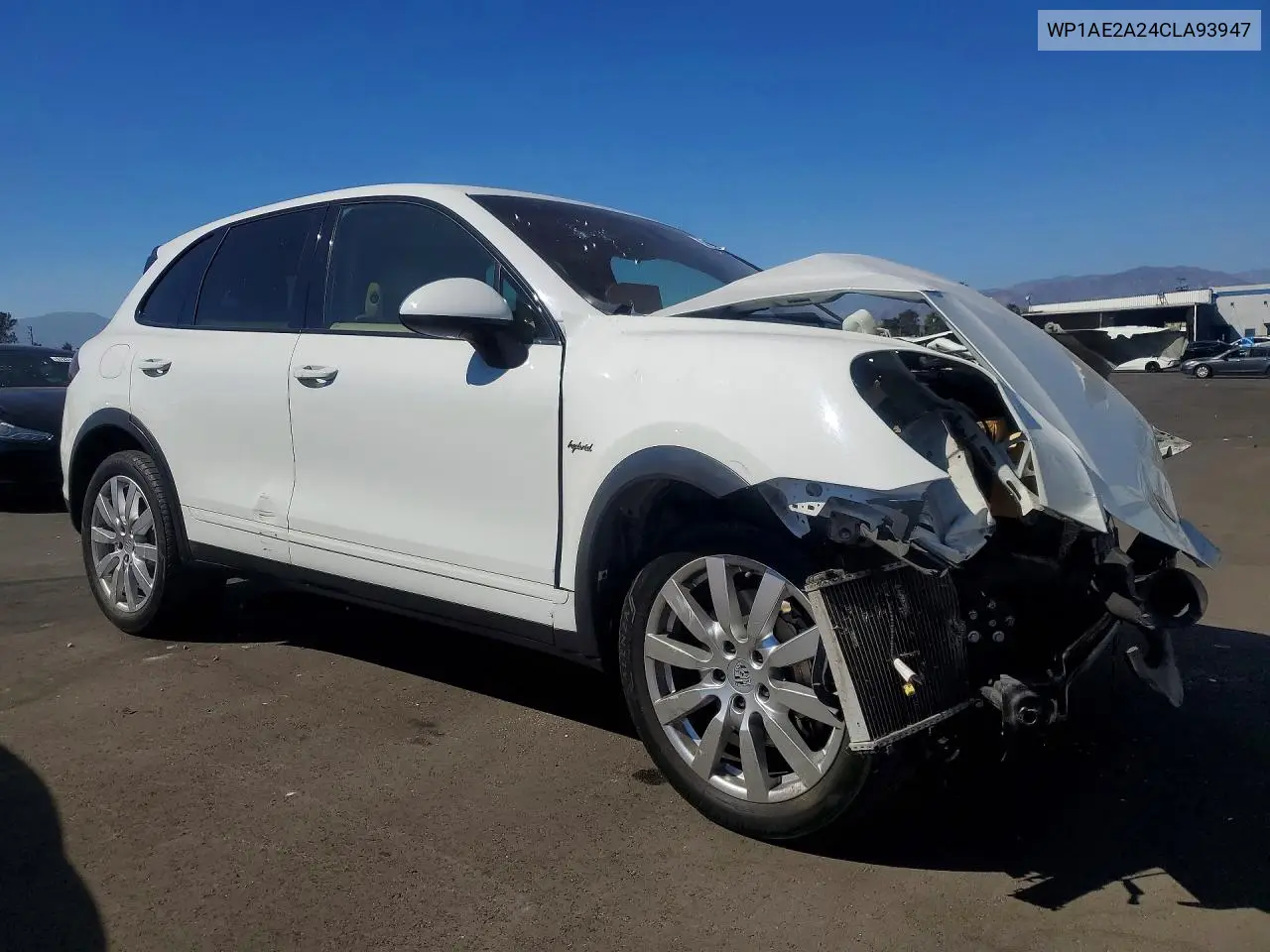 2012 Porsche Cayenne S Hybrid VIN: WP1AE2A24CLA93947 Lot: 56636276