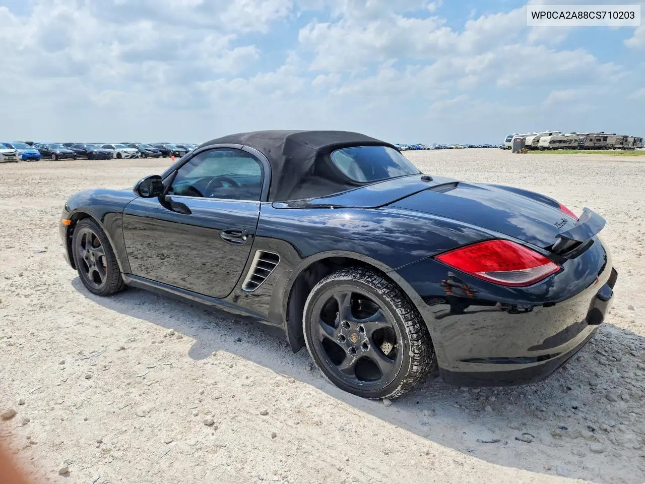 2012 Porsche Boxster VIN: WP0CA2A88CS710203 Lot: 57419876