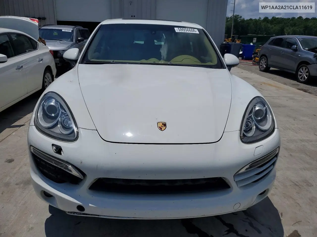2012 Porsche Cayenne VIN: WP1AA2A21CLA11619 Lot: 59956606