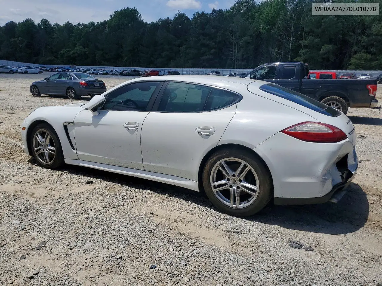 2013 Porsche Panamera 2 VIN: WP0AA2A77DL010778 Lot: 52751396