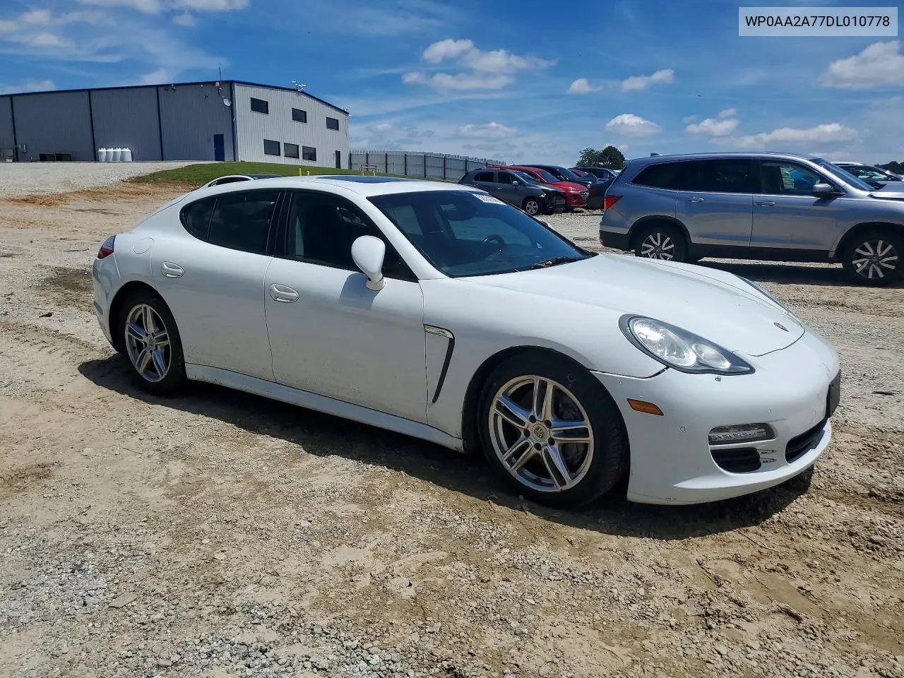 2013 Porsche Panamera 2 VIN: WP0AA2A77DL010778 Lot: 52751396