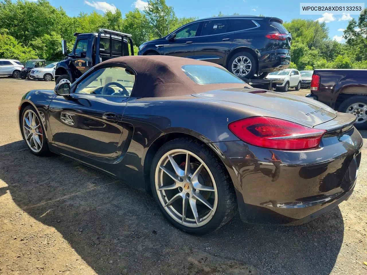 2013 Porsche Boxster S VIN: WP0CB2A8XDS133253 Lot: 57936406