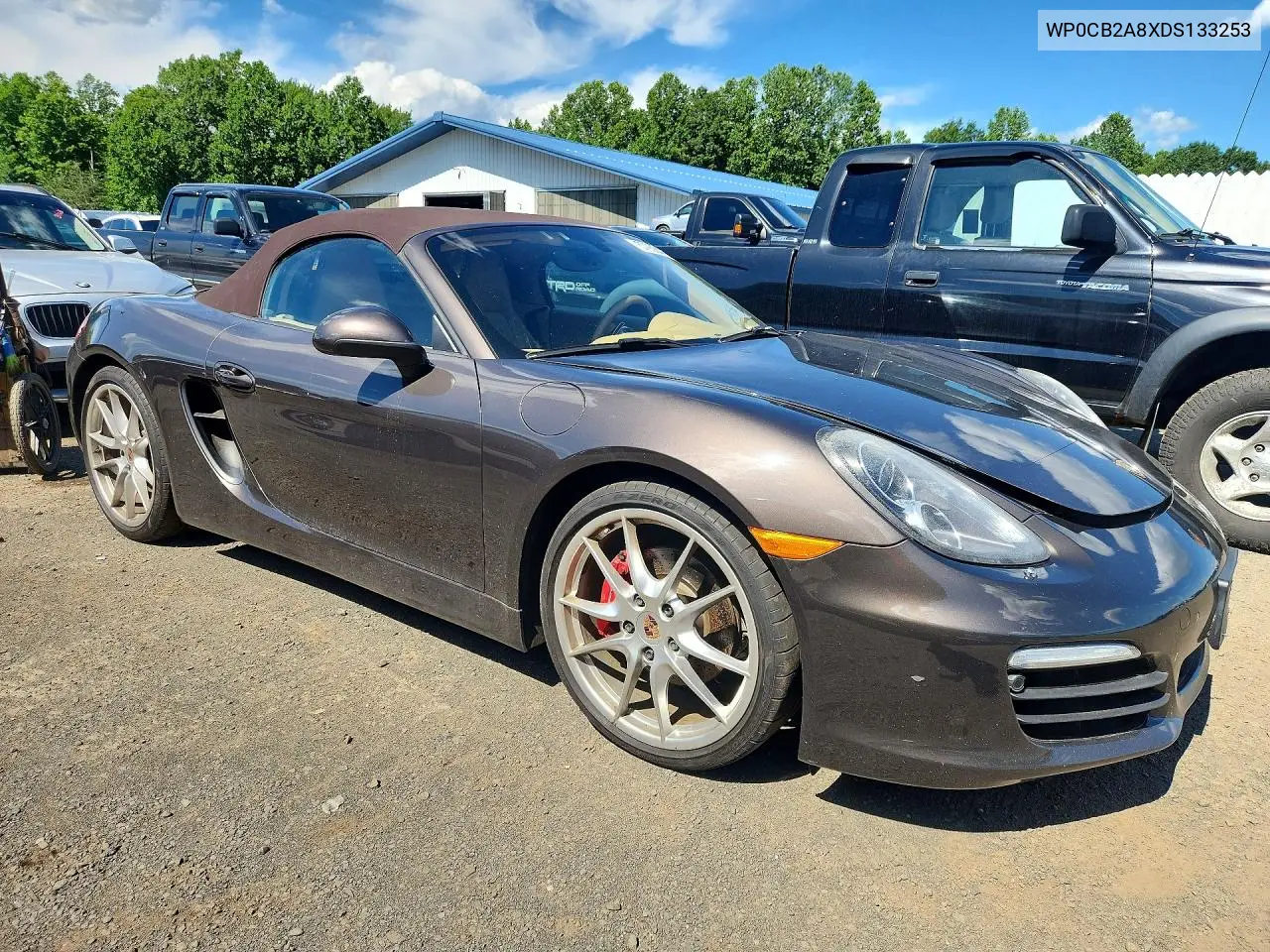 2013 Porsche Boxster S VIN: WP0CB2A8XDS133253 Lot: 57936406