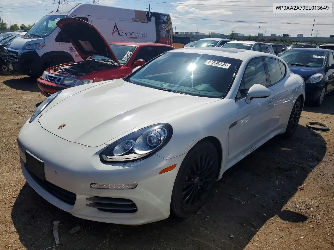 2014 Porsche Panamera 2 VIN: WP0AA2A79EL013649 Lot: 51508336