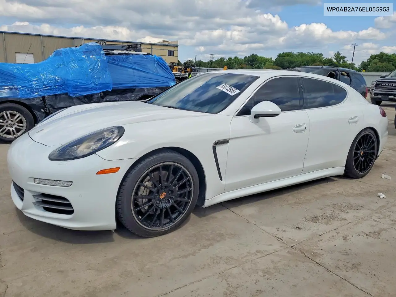 2014 Porsche Panamera S VIN: WP0AB2A76EL055953 Lot: 53073966