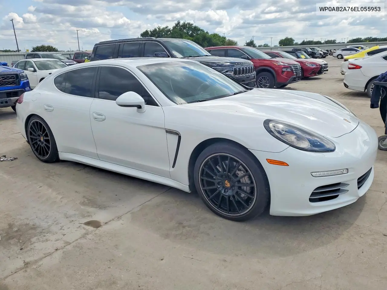 2014 Porsche Panamera S VIN: WP0AB2A76EL055953 Lot: 53073966