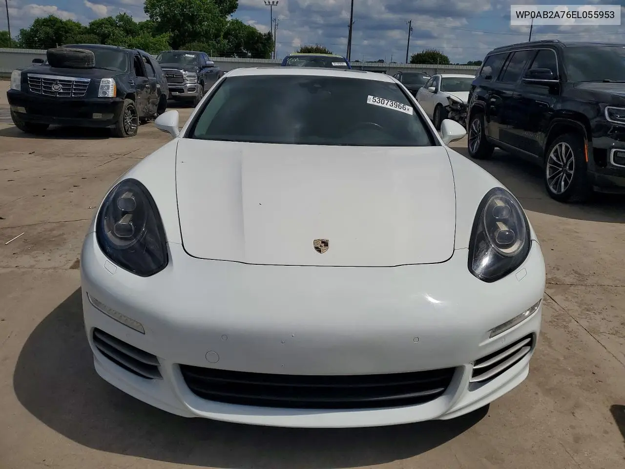 2014 Porsche Panamera S VIN: WP0AB2A76EL055953 Lot: 53073966