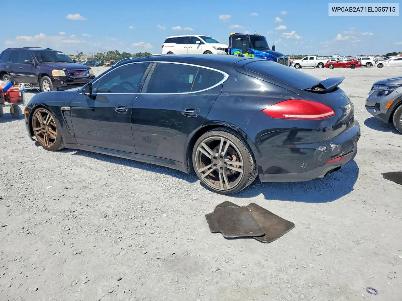 2014 Porsche Panamera S VIN: WP0AB2A71EL055715 Lot: 57443286