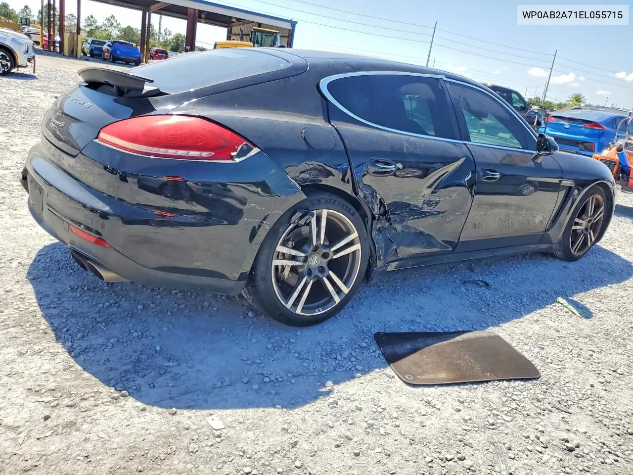 2014 Porsche Panamera S VIN: WP0AB2A71EL055715 Lot: 57443286