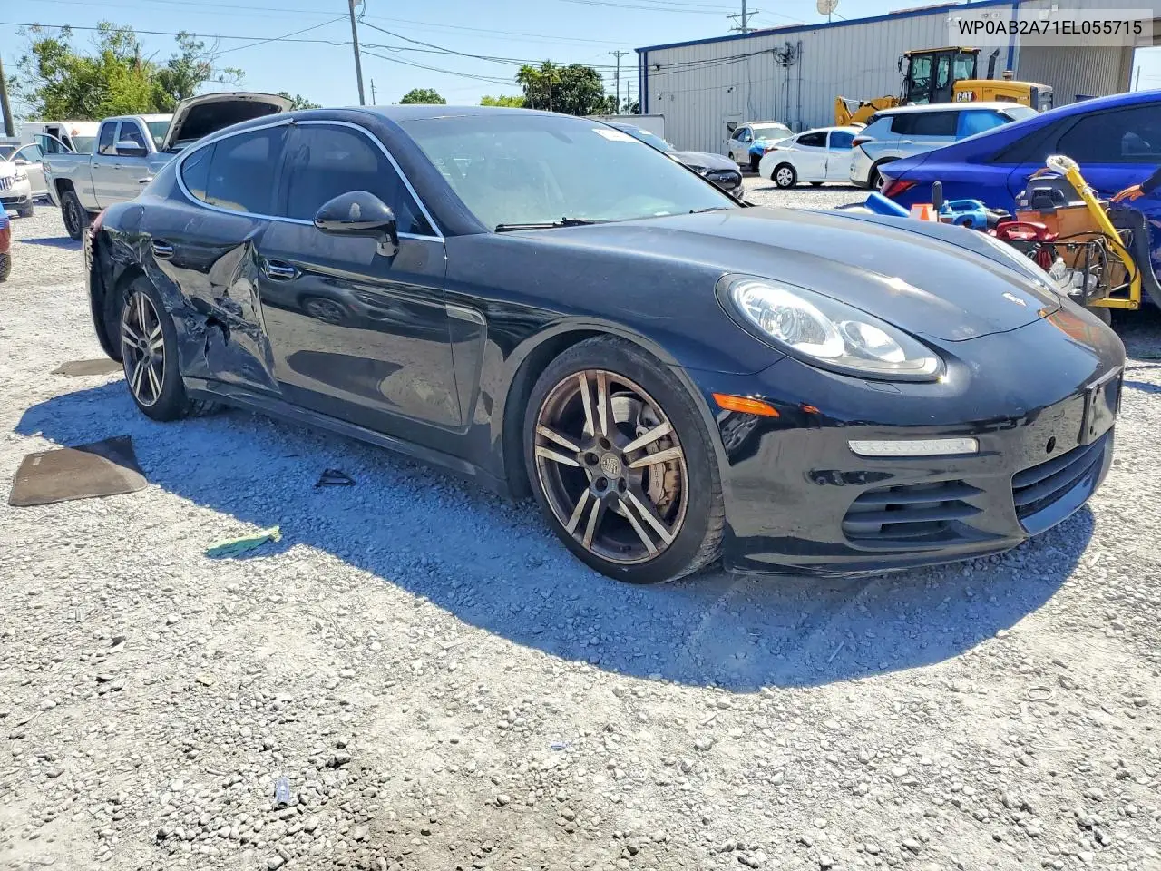2014 Porsche Panamera S VIN: WP0AB2A71EL055715 Lot: 57443286