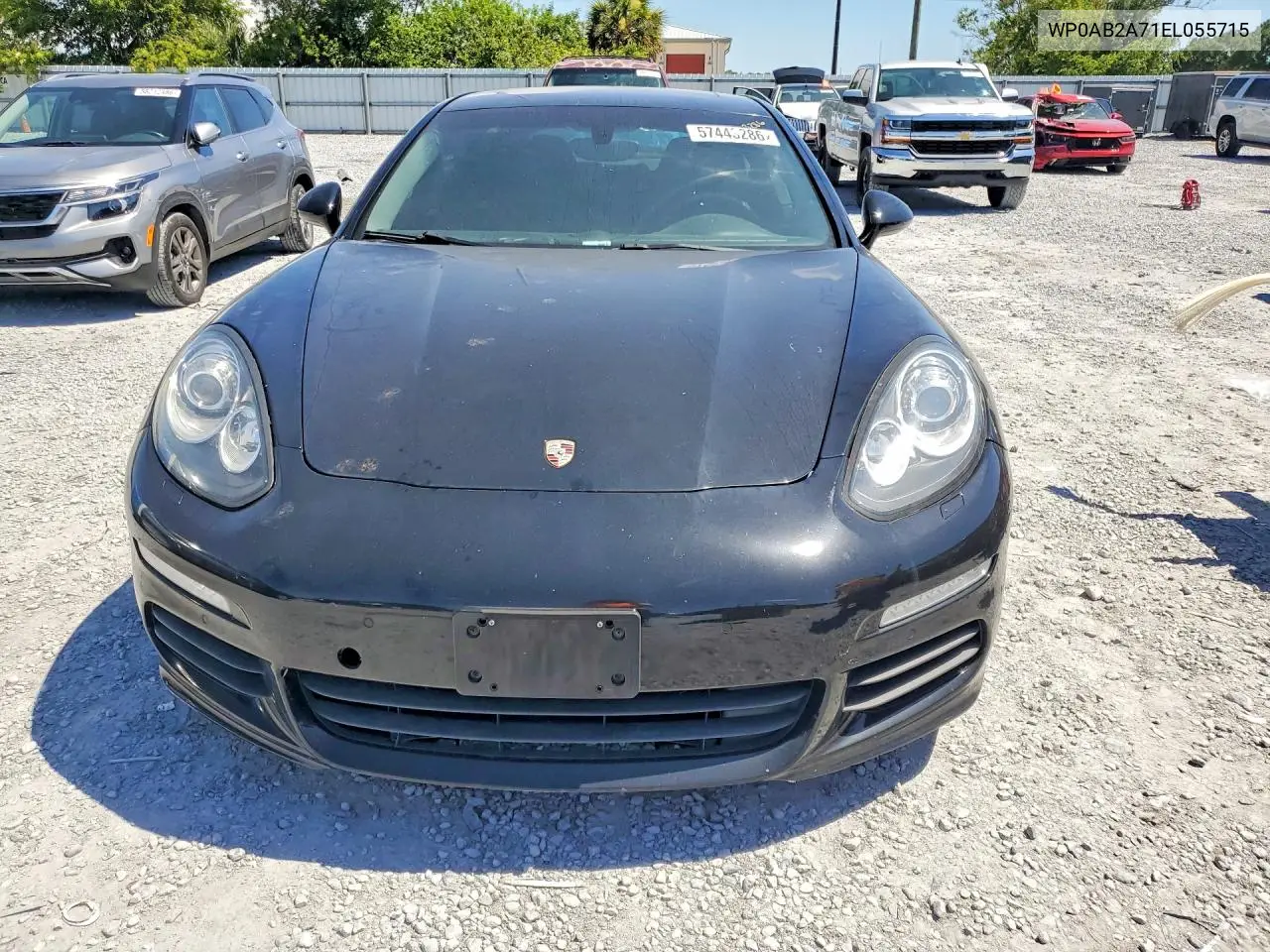 2014 Porsche Panamera S VIN: WP0AB2A71EL055715 Lot: 57443286