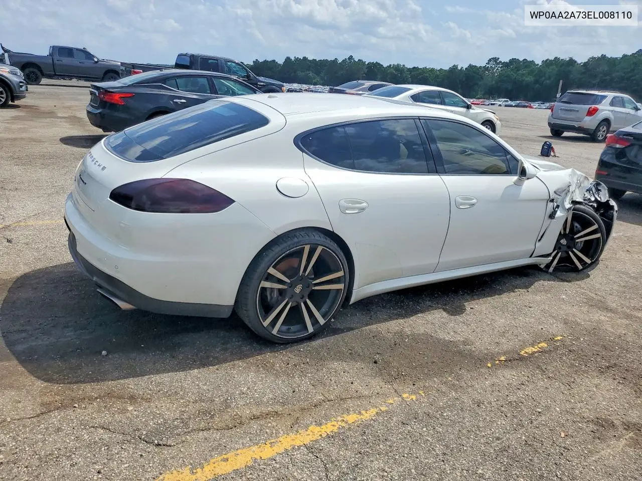 2014 Porsche Panamera 2 VIN: WP0AA2A73EL008110 Lot: 58440486