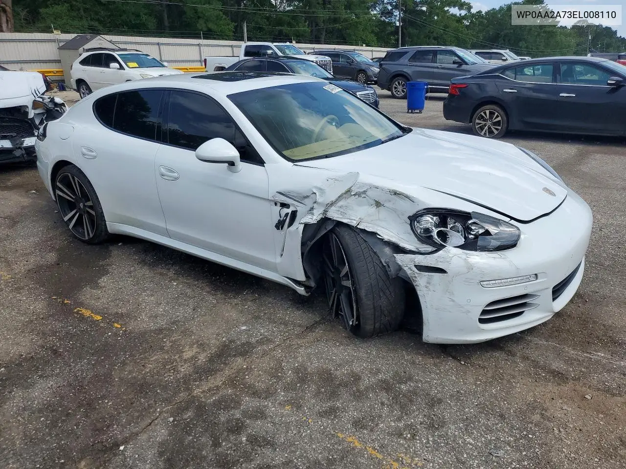 2014 Porsche Panamera 2 VIN: WP0AA2A73EL008110 Lot: 58440486