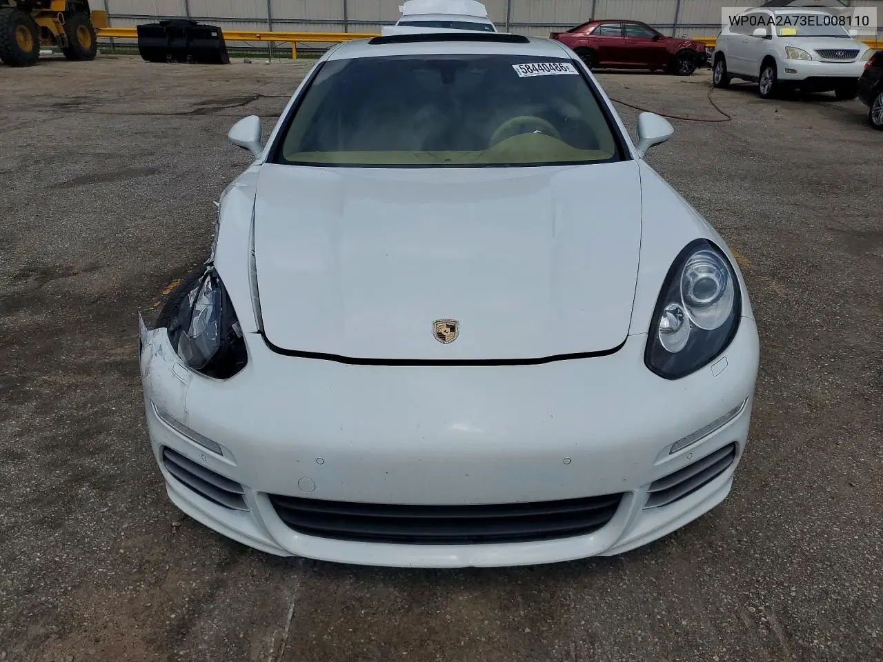 2014 Porsche Panamera 2 VIN: WP0AA2A73EL008110 Lot: 58440486