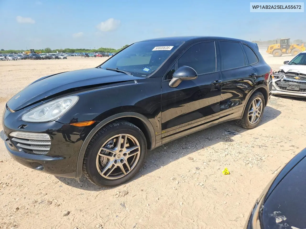 2014 Porsche Cayenne S VIN: WP1AB2A25ELA55672 Lot: 58800636