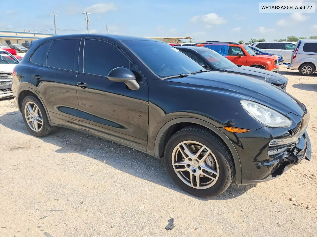 2014 Porsche Cayenne S VIN: WP1AB2A25ELA55672 Lot: 58800636