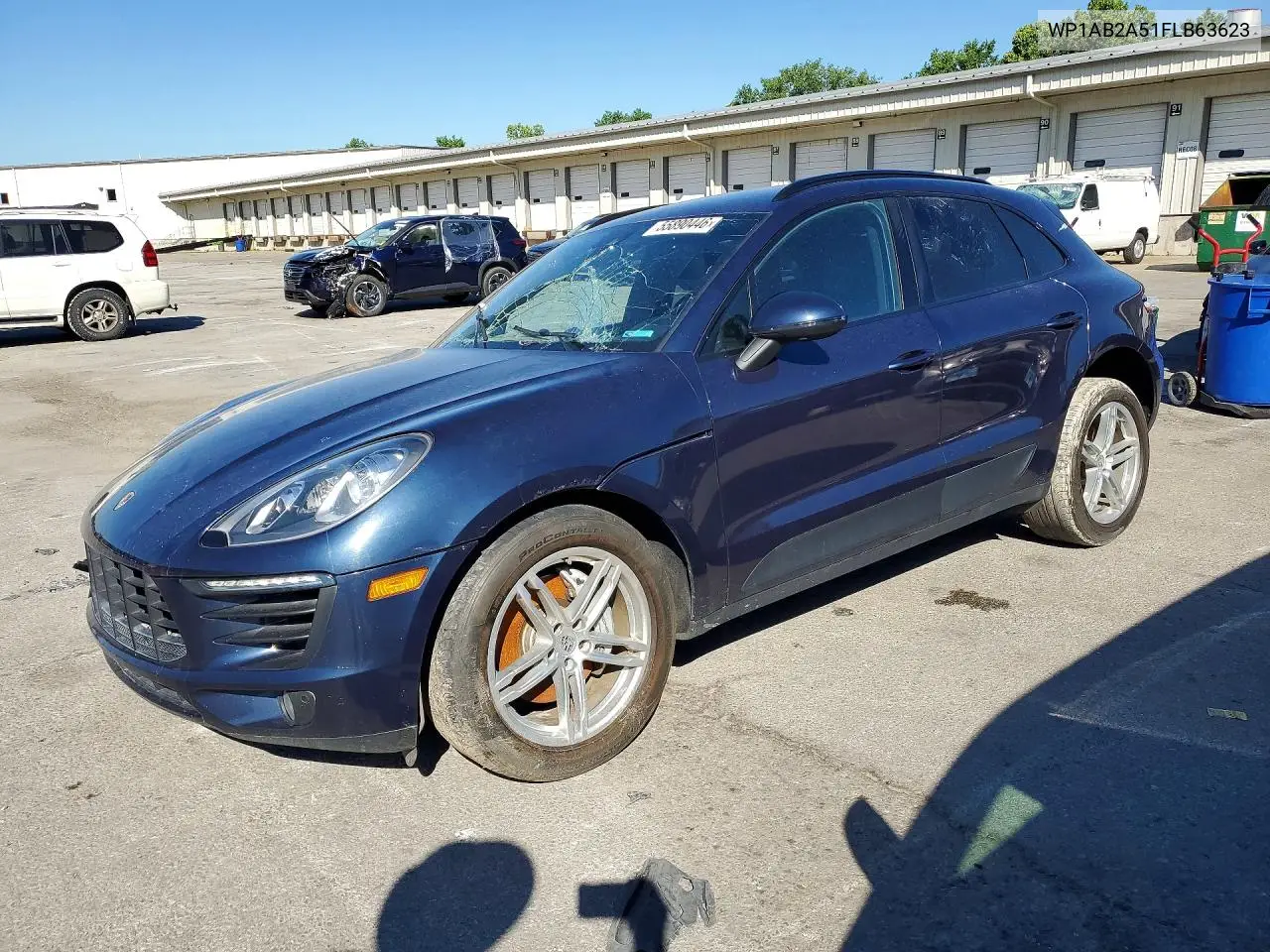 2015 Porsche Macan S VIN: WP1AB2A51FLB63623 Lot: 55890446