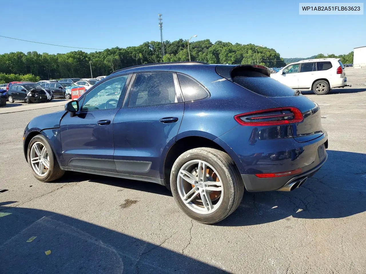 2015 Porsche Macan S VIN: WP1AB2A51FLB63623 Lot: 55890446