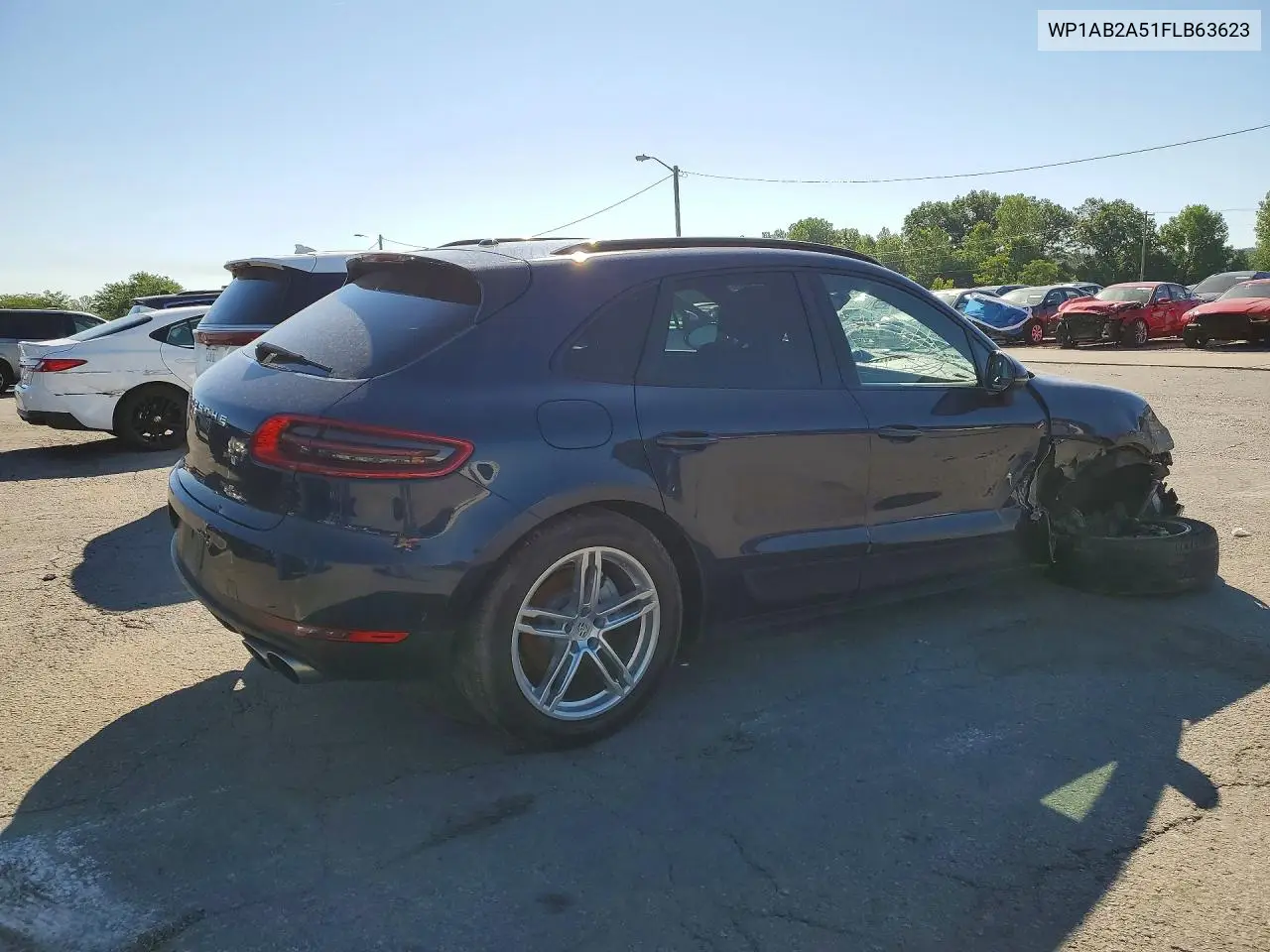 2015 Porsche Macan S VIN: WP1AB2A51FLB63623 Lot: 55890446