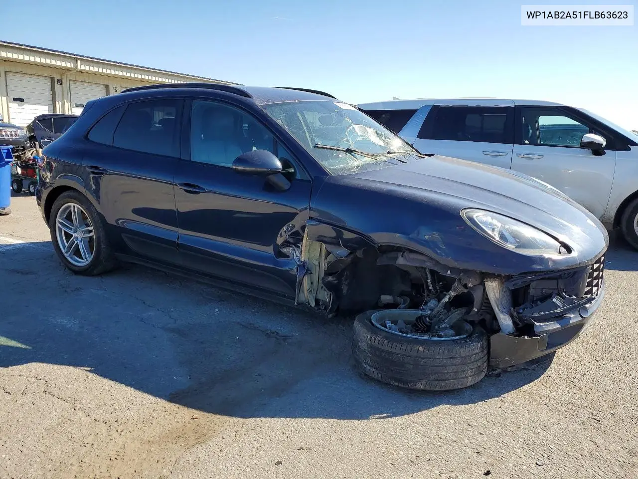 2015 Porsche Macan S VIN: WP1AB2A51FLB63623 Lot: 55890446