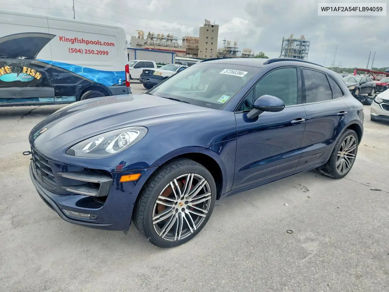 2015 Porsche Macan Turbo VIN: WP1AF2A54FLB94059 Lot: 57268396