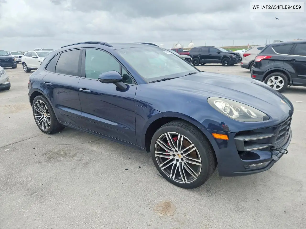 2015 Porsche Macan Turbo VIN: WP1AF2A54FLB94059 Lot: 57268396