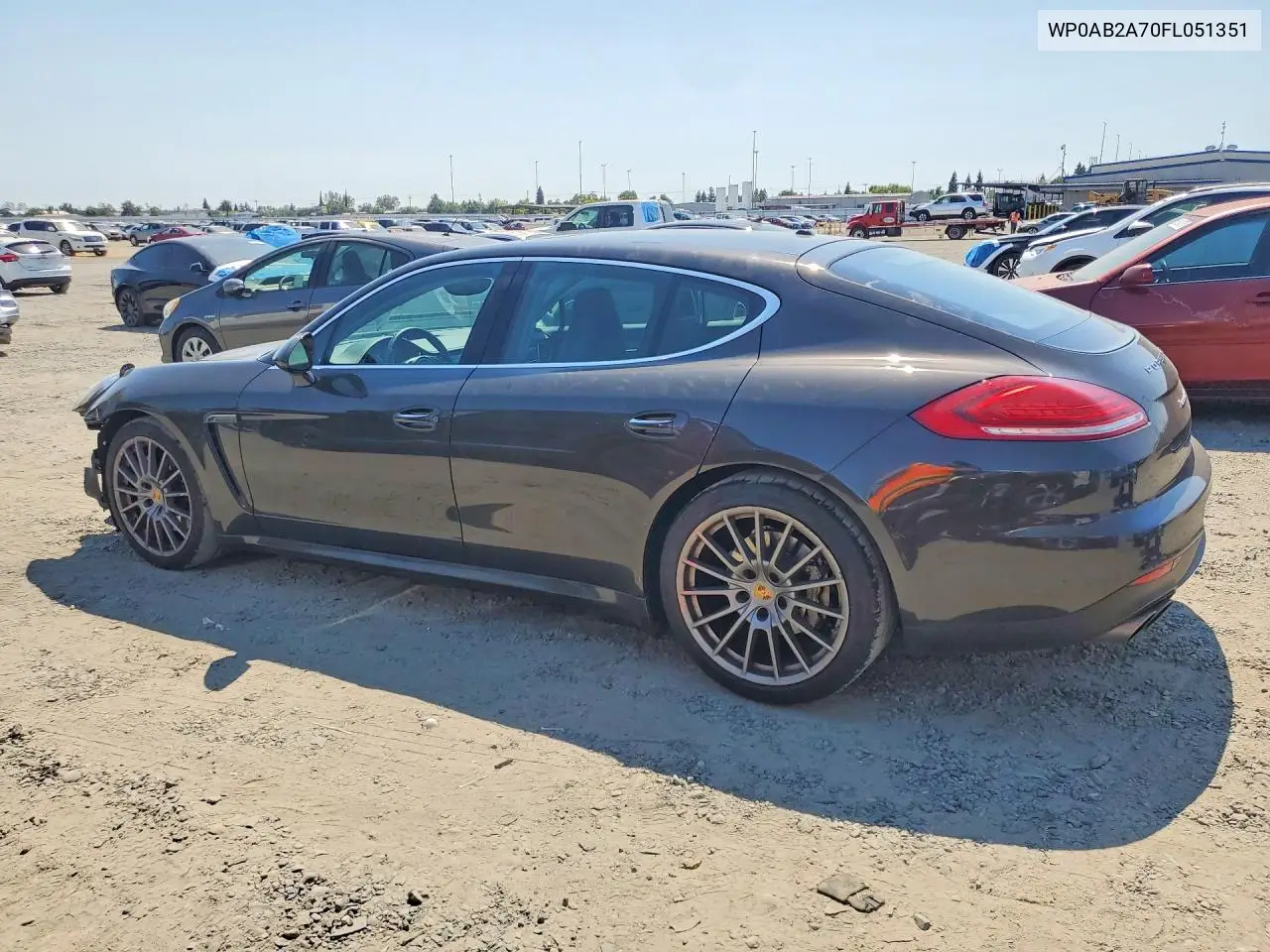 2015 Porsche Panamera S VIN: WP0AB2A70FL051351 Lot: 57857306