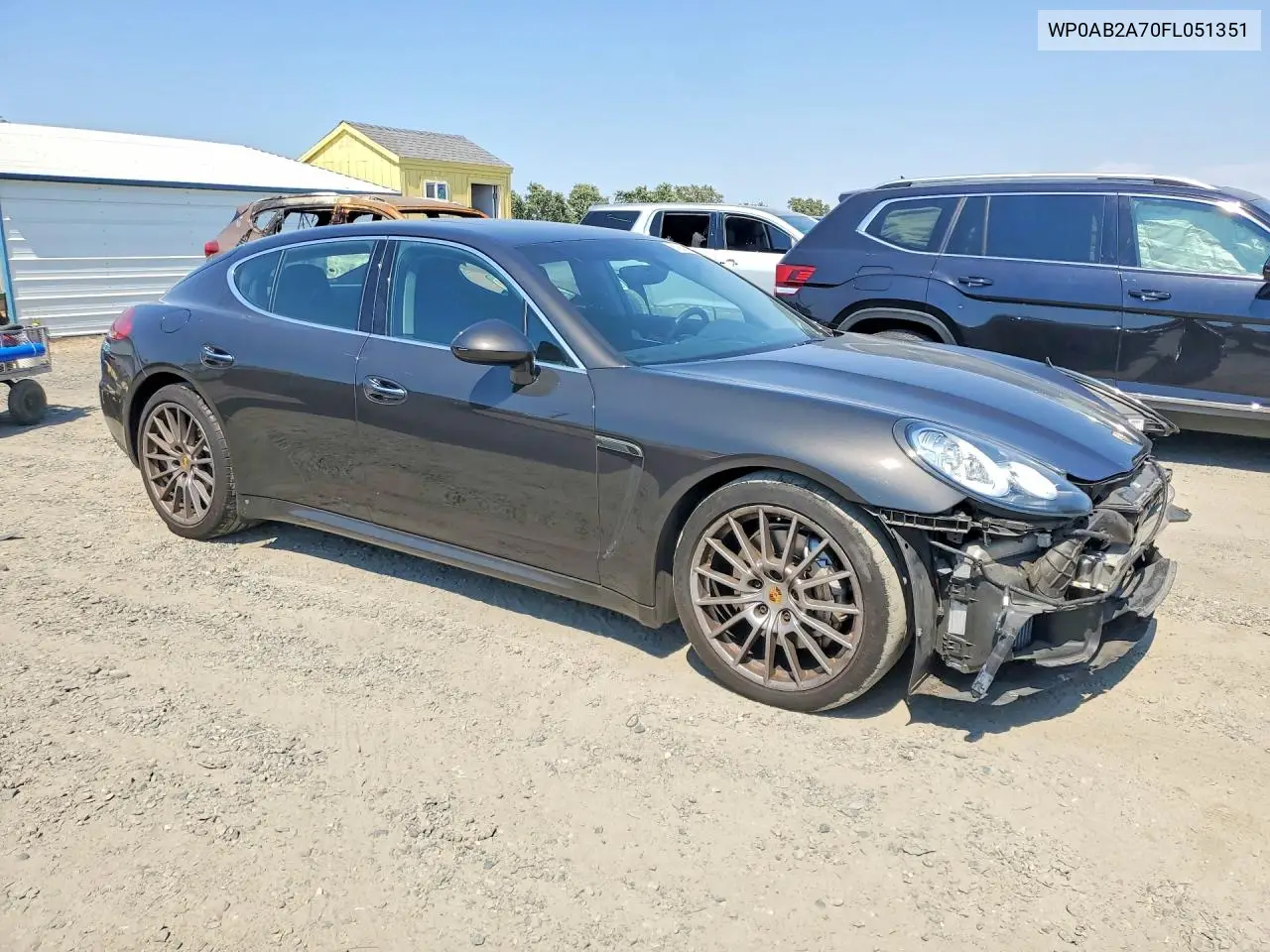 2015 Porsche Panamera S VIN: WP0AB2A70FL051351 Lot: 57857306