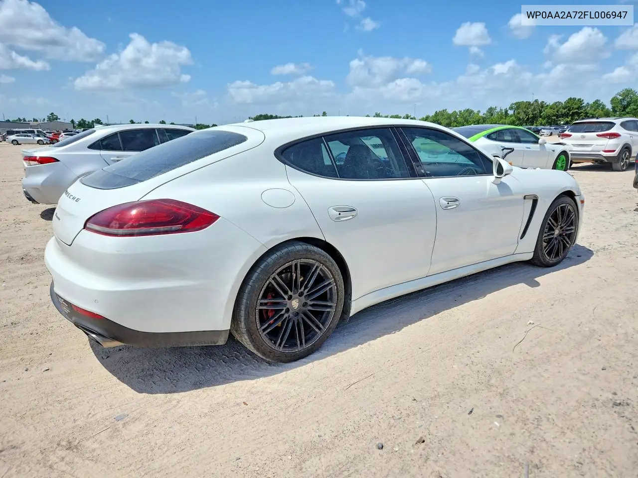 2015 Porsche Panamera 2 VIN: WP0AA2A72FL006947 Lot: 57933046