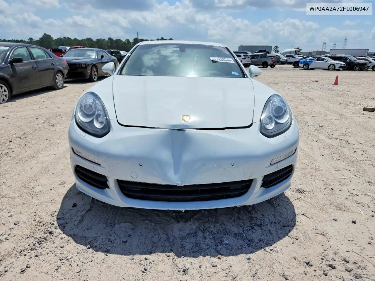 2015 Porsche Panamera 2 VIN: WP0AA2A72FL006947 Lot: 57933046