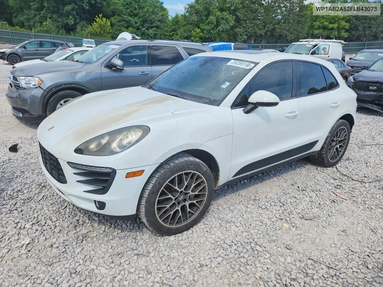 2015 Porsche Macan S VIN: WP1AB2A52FLB43073 Lot: 59289196