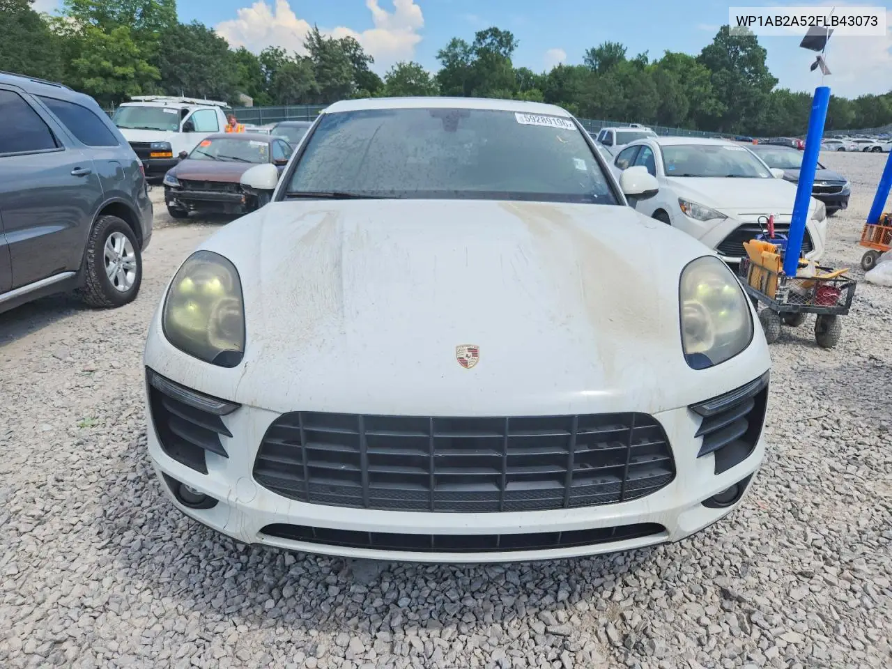 2015 Porsche Macan S VIN: WP1AB2A52FLB43073 Lot: 59289196
