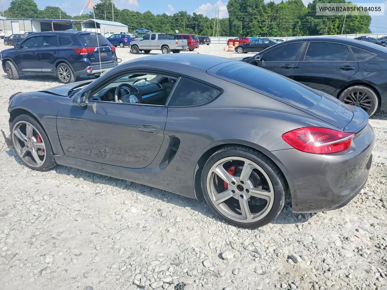 2015 Porsche Cayman S VIN: WP0AB2A85FK184055 Lot: 59588866