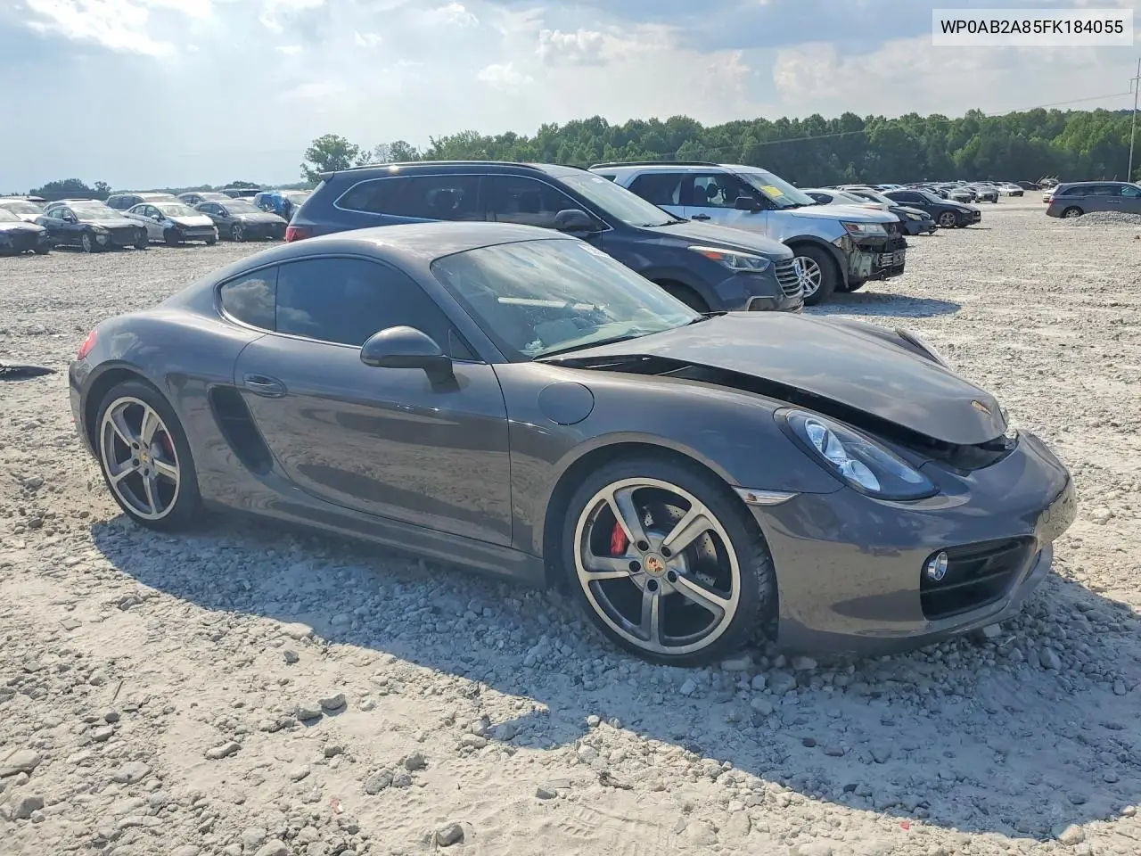 2015 Porsche Cayman S VIN: WP0AB2A85FK184055 Lot: 59588866