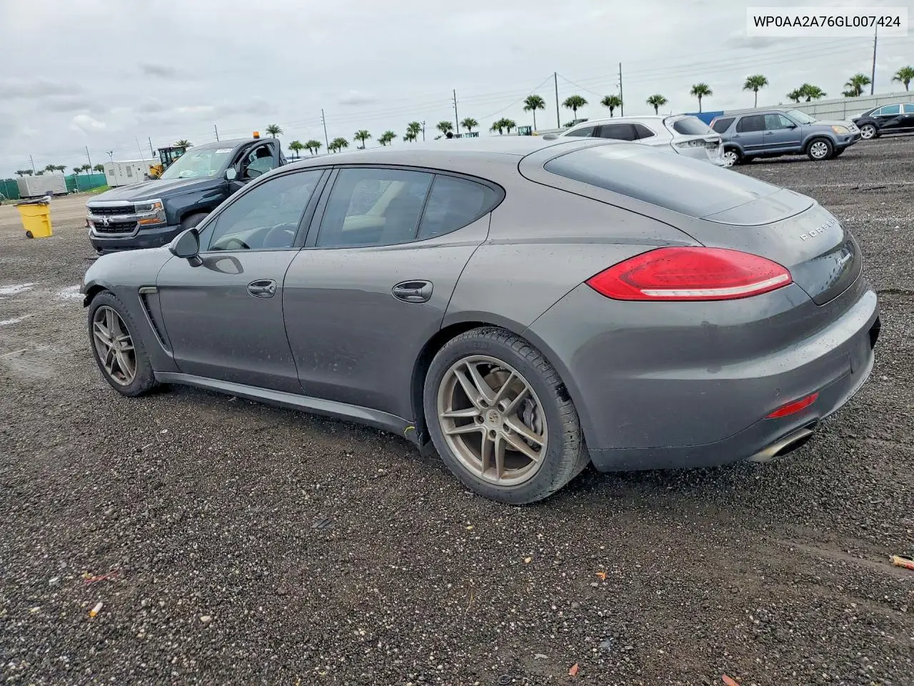 2016 Porsche Panamera 2 VIN: WP0AA2A76GL007424 Lot: 55405996