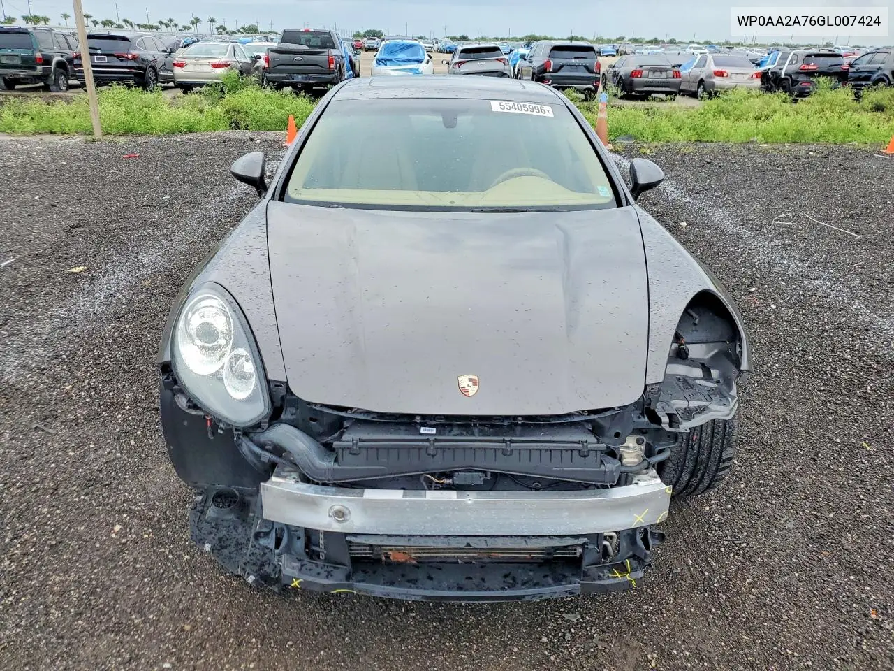 2016 Porsche Panamera 2 VIN: WP0AA2A76GL007424 Lot: 55405996