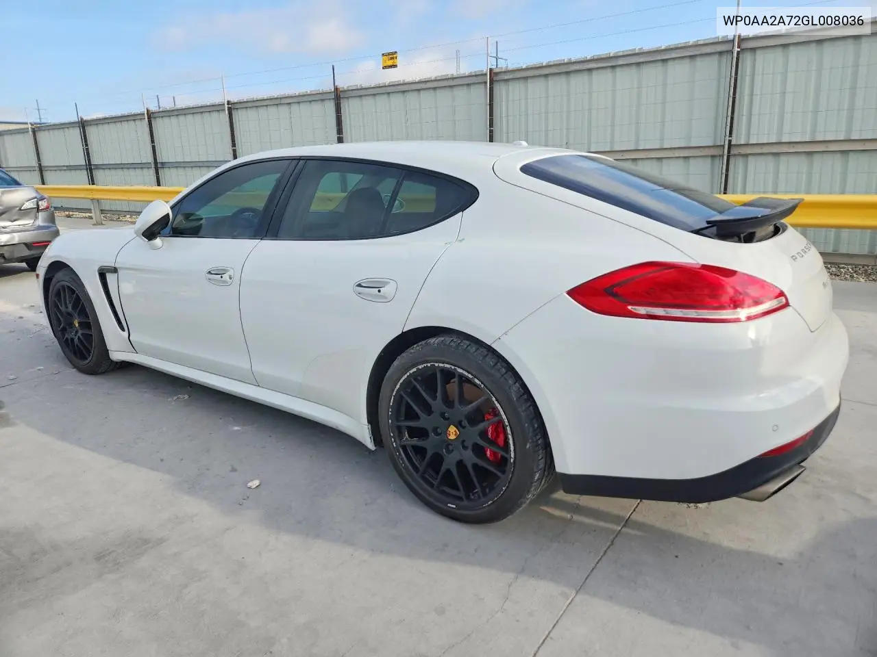 2016 Porsche Panamera 2 VIN: WP0AA2A72GL008036 Lot: 56078736