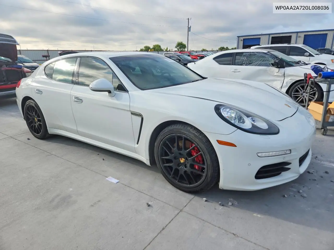 2016 Porsche Panamera 2 VIN: WP0AA2A72GL008036 Lot: 56078736