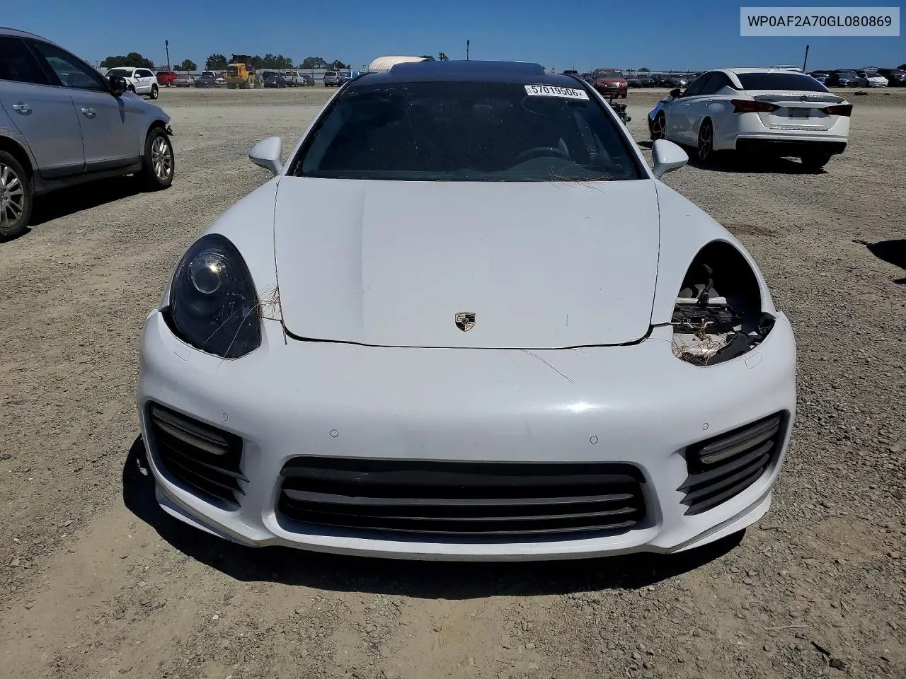 2016 Porsche Panamera Gts VIN: WP0AF2A70GL080869 Lot: 57019506