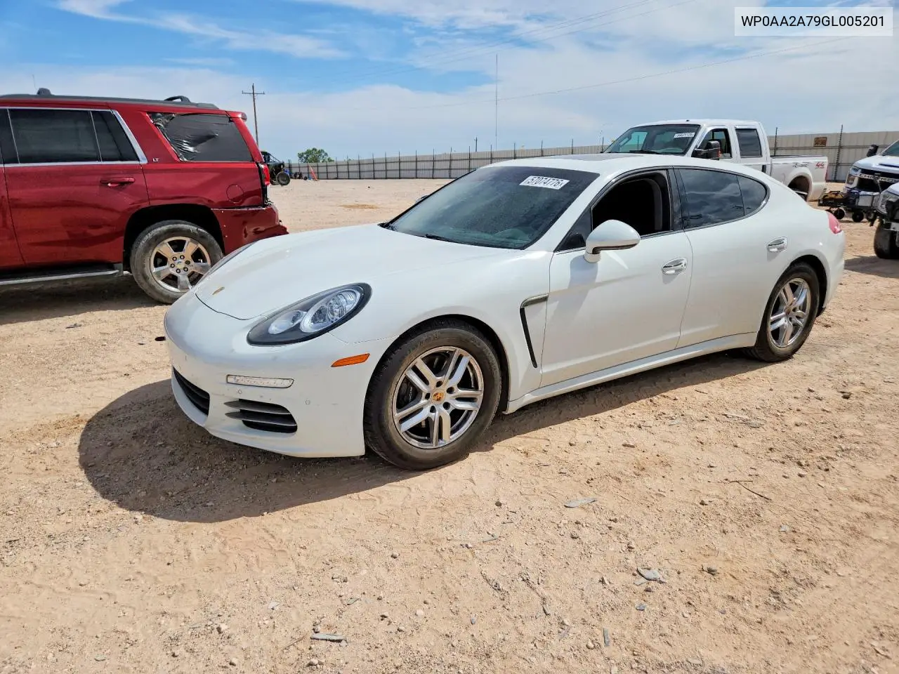 2016 Porsche Panamera VIN: WP0AA2A79GL005201 Lot: 57074776