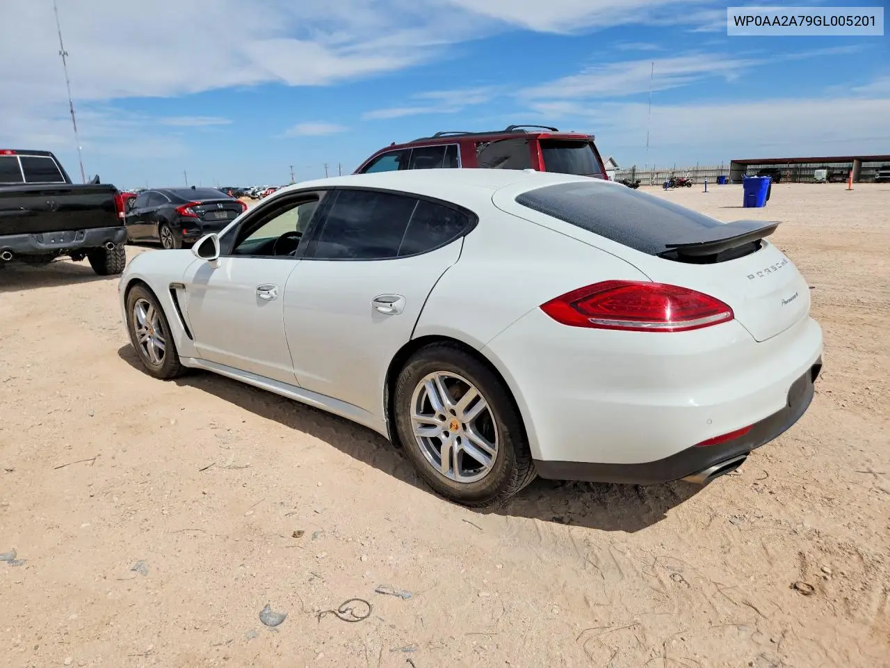2016 Porsche Panamera VIN: WP0AA2A79GL005201 Lot: 57074776