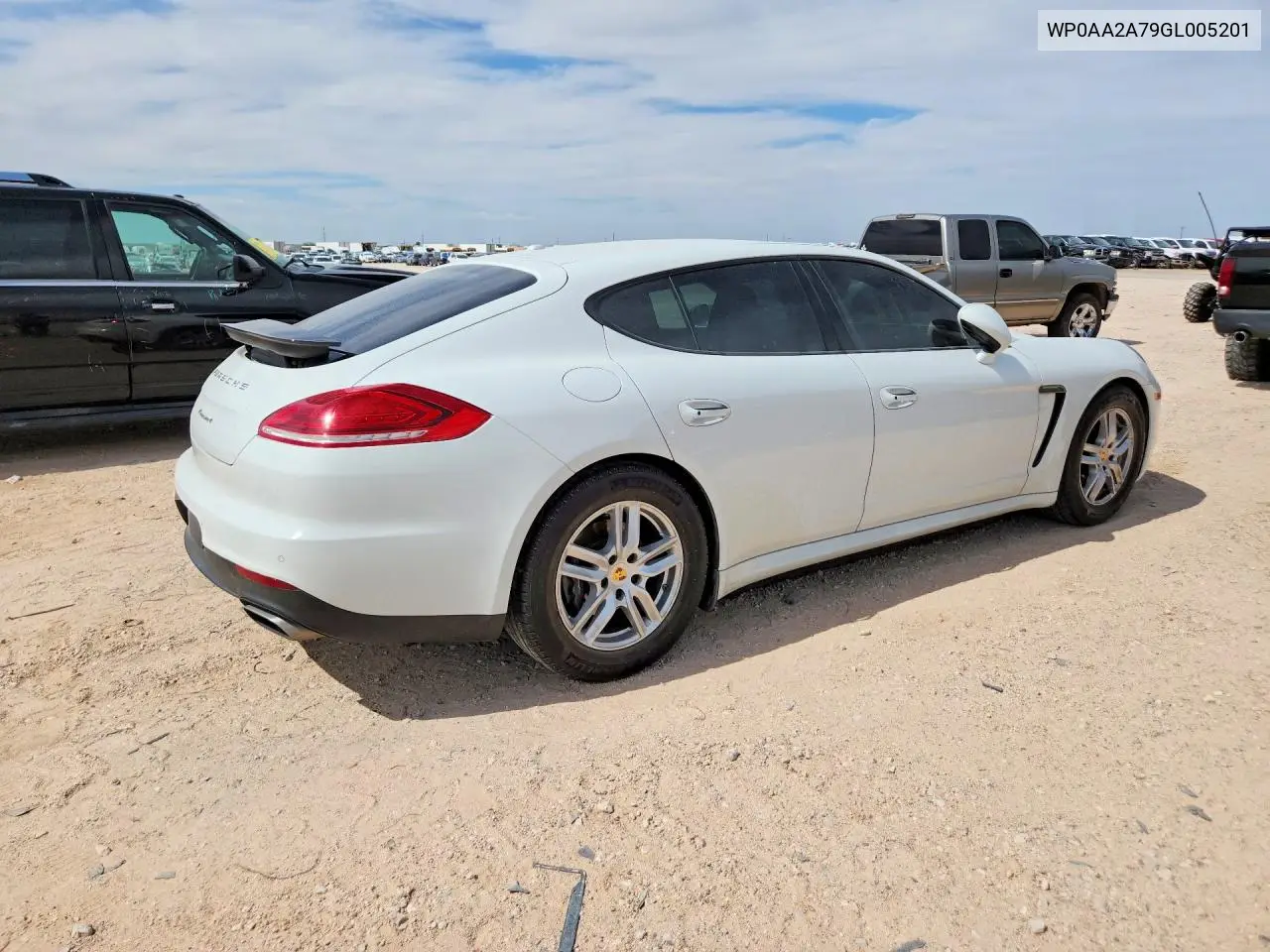 2016 Porsche Panamera VIN: WP0AA2A79GL005201 Lot: 57074776