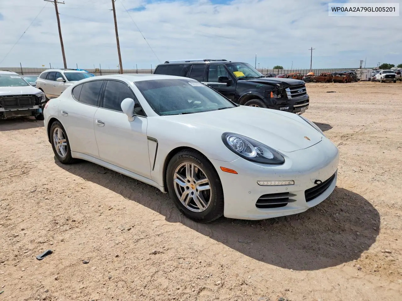 2016 Porsche Panamera VIN: WP0AA2A79GL005201 Lot: 57074776