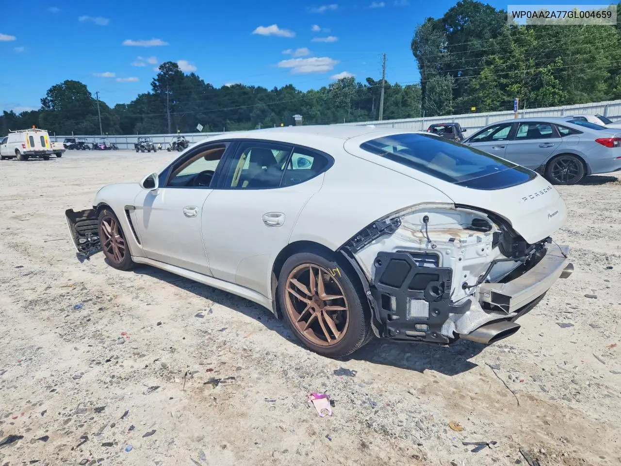 2016 Porsche Panamera 2 VIN: WP0AA2A77GL004659 Lot: 57200336