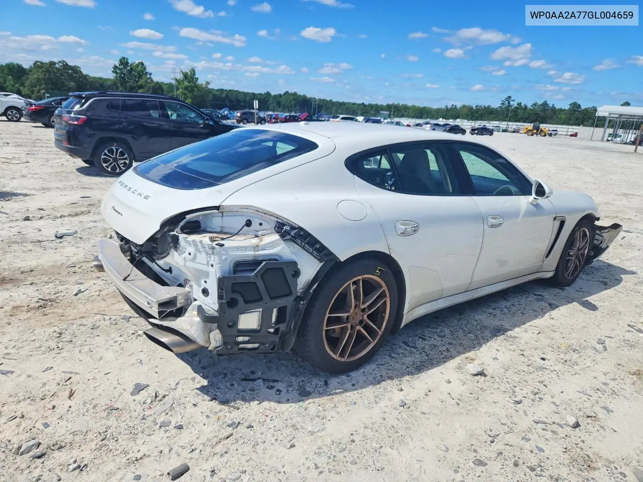 2016 Porsche Panamera 2 VIN: WP0AA2A77GL004659 Lot: 57200336