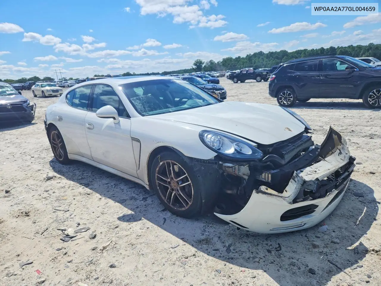2016 Porsche Panamera 2 VIN: WP0AA2A77GL004659 Lot: 57200336
