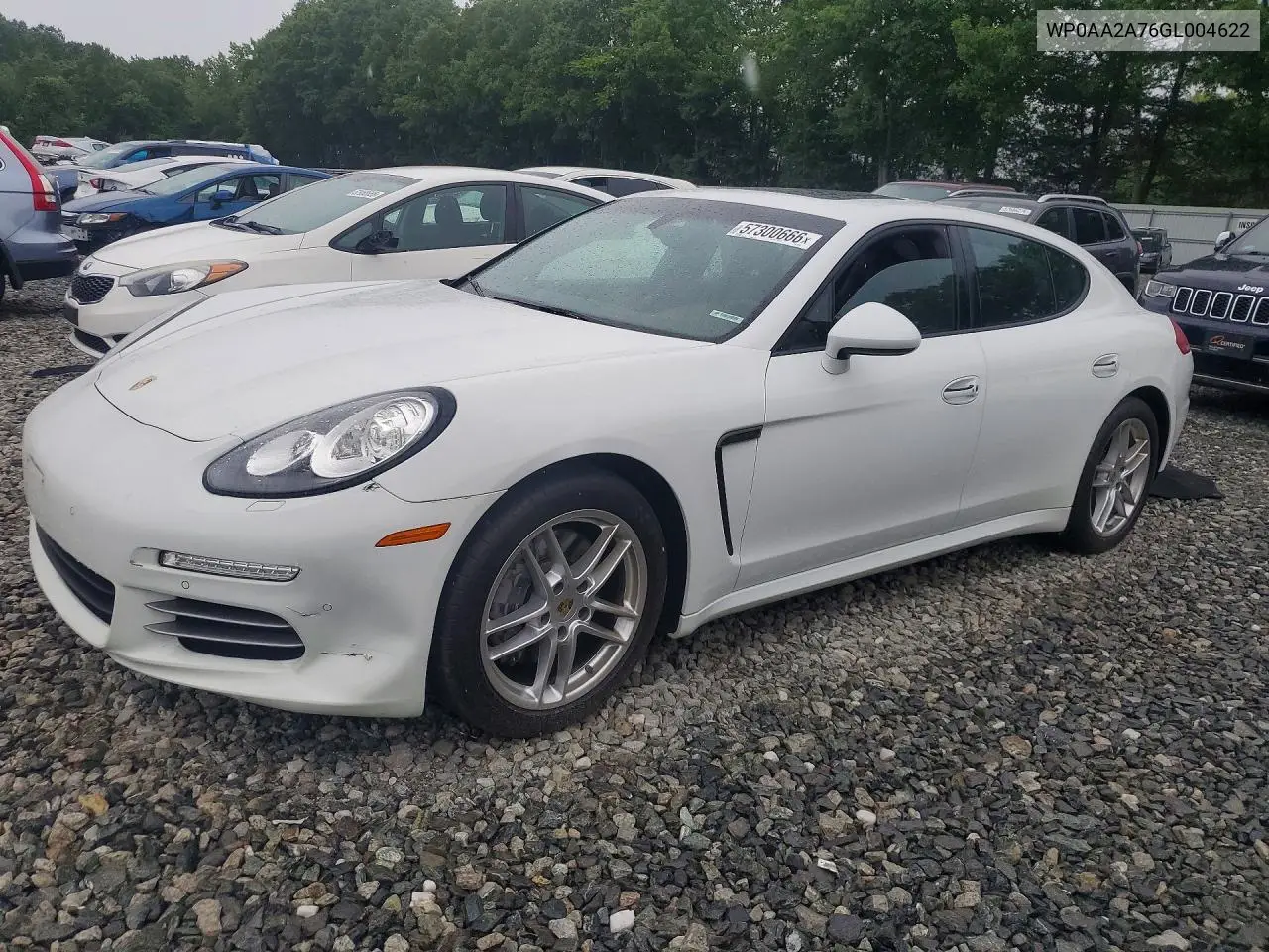 2016 Porsche Panamera 2 VIN: WP0AA2A76GL004622 Lot: 57300666