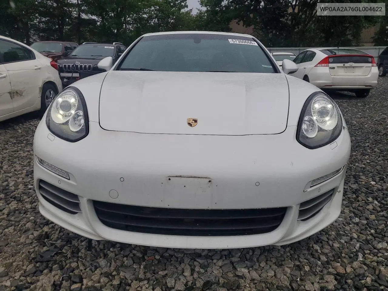 2016 Porsche Panamera 2 VIN: WP0AA2A76GL004622 Lot: 57300666