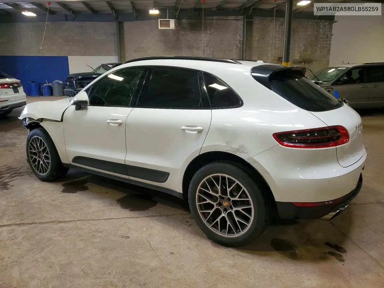 2016 Porsche Macan S VIN: WP1AB2A58GLB55259 Lot: 57730216
