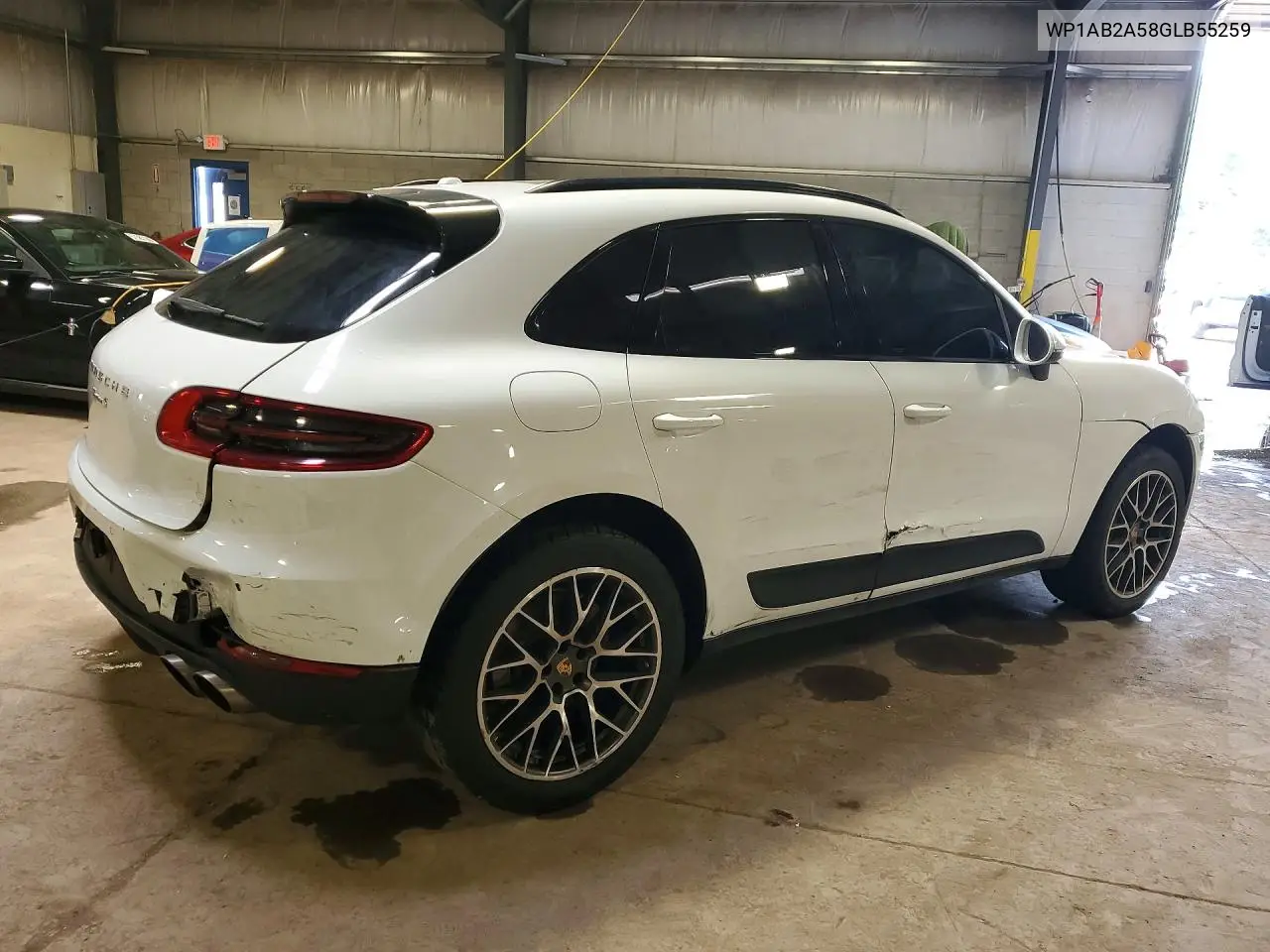 2016 Porsche Macan S VIN: WP1AB2A58GLB55259 Lot: 57730216